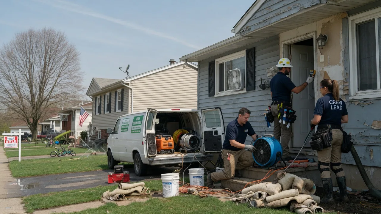 Flood Cleanup in Norwood, PA near me