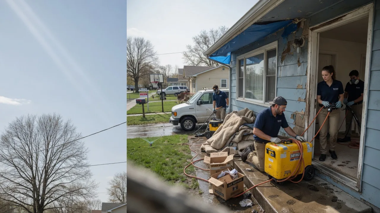 Basement Flood Cleanup in Norwood, PA near me